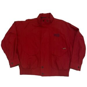 Indiana Hoosiers Alumni Jacket Adult Medium‎ Red NCAA Big 10 Football Basketball